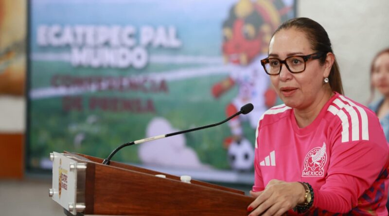 “Ecatepec Pal Mundo”, queremos que las familias vuelvan a sentirse orgullosas de vivir en Ecatepec: Azucena