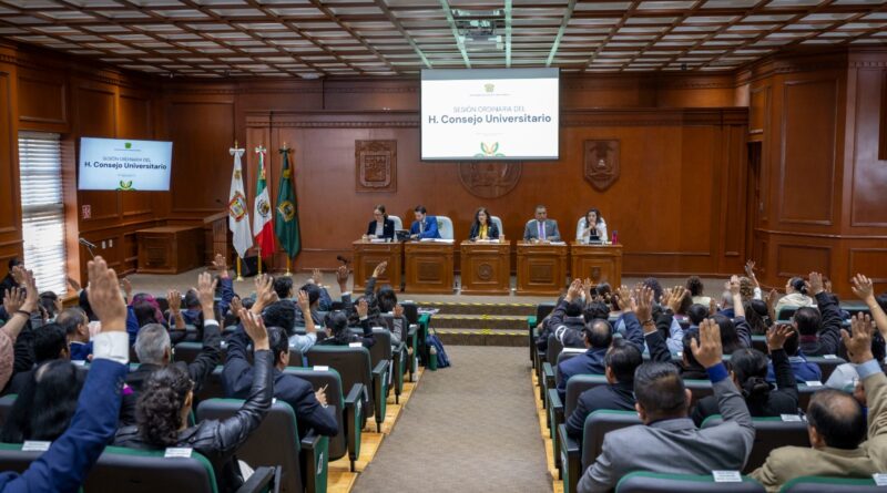 Consejo Universitario fortalece la democracia, la transparencia y el bienestar de la comunidad de la UAEMéx