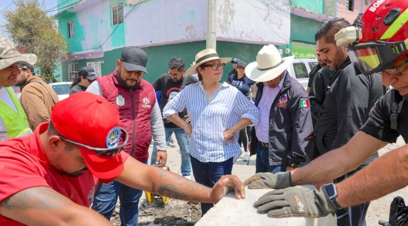 Continúan jornadas de reparación de fugas en Ciudad Cuauhtémoc