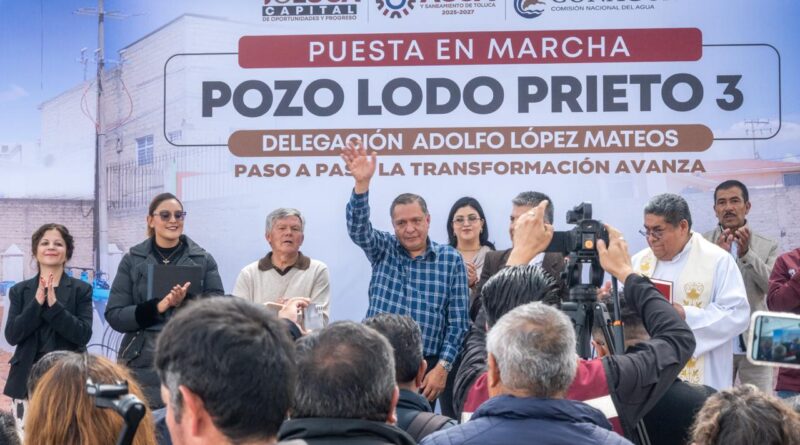 En Toluca agua para más de 30 mil habitantes