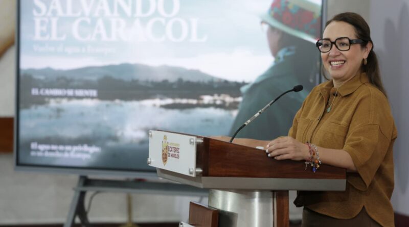 Azucena Cisneros impulsa el rescate del agua para Ecatepec y construye el parque ecológico más grande del Valle de México