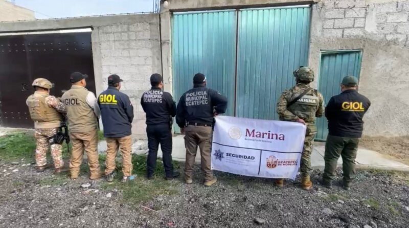 En Ecatepec, predio con túnel para extracción de hidrocarburo fue asegurado