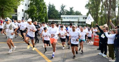Más de 600 corredores celebran el 70 aniversario de la Facultad de Ingeniería de la UAEMéx