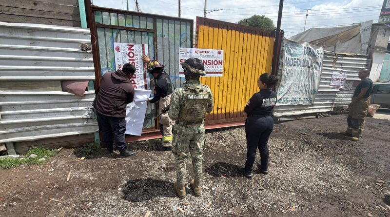 En Ecatepec ponen alto a presuntos fabricantes “piratas” de cloro