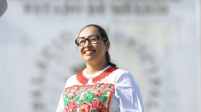 Azucena Cisneros muestra resultados a dos años de haber ganado la elección
