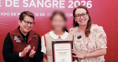 “Quienes donan sangre no buscan reconocimiento, gracias a ellas y ellos, miles de personas tienen una segunda oportunidad”: Azucena Cisneros