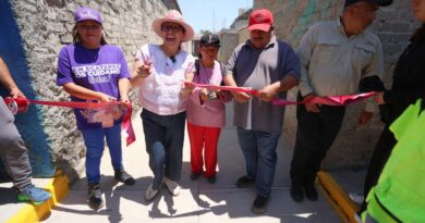 Con “Mano a Mano Cimientos de Esperanza”, Azucena intensifica la pavimentación de vialidades en Ecatepec