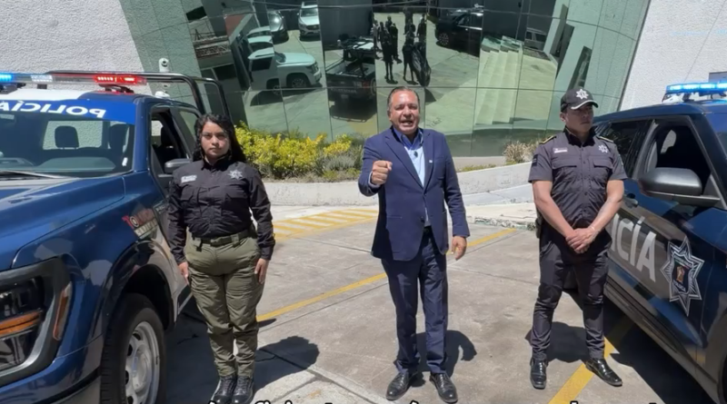 Con tecnología de punta alcalde Ricardo Moreno se las “canta” a los delincuentes, “los vamos a seguir y capturar”