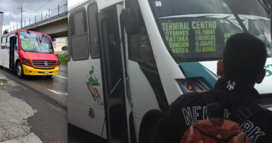 Mala calidad del transporte público en el Valle de Toluca