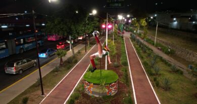 Ecatepec, Gobierno de Azucena Cisneros interviene 2 km de la México-Pachuca en Sendero Seguro