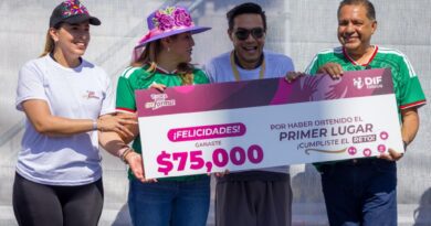 Lo logra DIF Toluca, restó 15 toneladas de peso con un reto histórico de salud