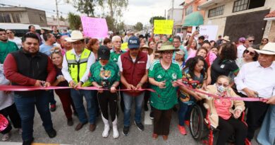 Repavimentan en Ecatepec Boulevard Quetzalcóatl de Ciudad Azteca