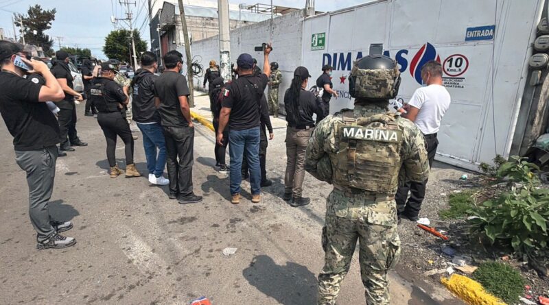 Policía de Ecatepec, Marina y FGR aseguran gaseras por robo de hidrocarburos