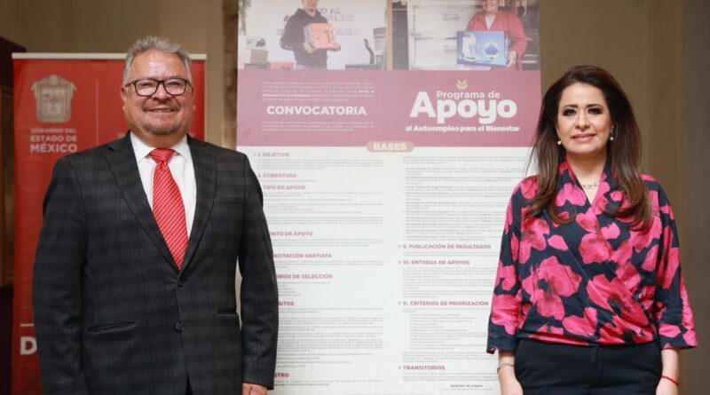 Gobierno del EdoMéx lanza convocatoria de apoyo al Autoempleo para el Bienestar; destina 45 mdp para beneficiar a mil 800 mexiquenses