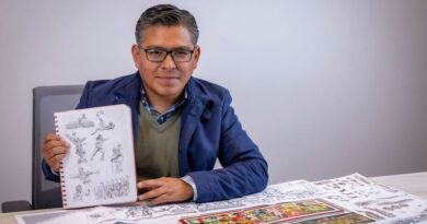 Futbol, mural de Carlos Badillo: el gol de México que se pintó con pinceles