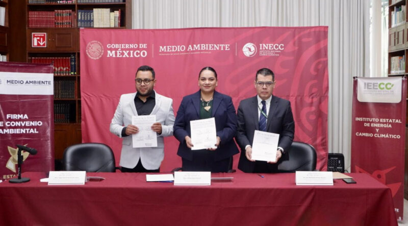 En EdoMéx se atienden desafíos ambientales; convenio con Instituto Nacional de Ecología