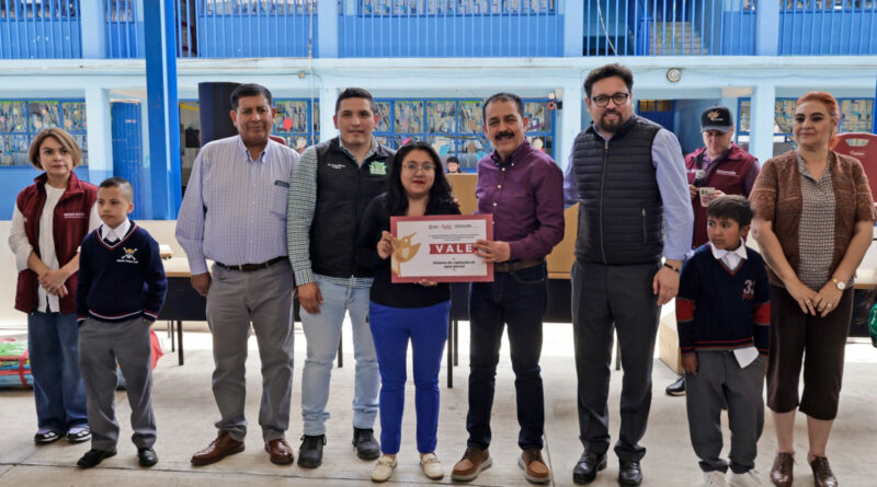 Gobierno del EdoMéx invierte 14.7 mdp en obras, equipamiento y mobiliario para escuelas de Juchitepec, Tenango del Aire y Temamatla