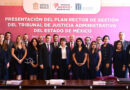 Respalda Gobernadora Delfina Gómez Plan Rector del Tribunal de Justicia Administrativa del EdoMéx basado en austeridad, transparencia y rendición de cuentas