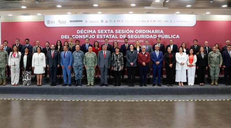 Ecatepec trabaja en equipo para reforzar la seguridad pública