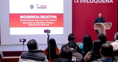 Destaca Ricardo Moreno una baja sostenida de 37.93% en delitos de alto impacto