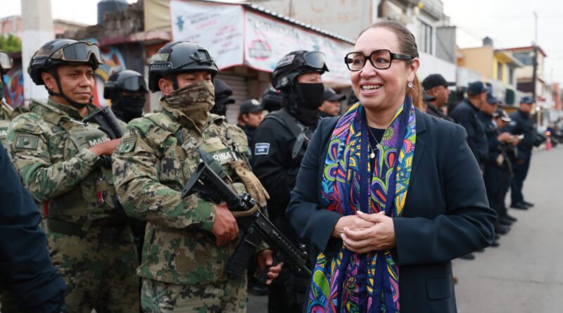 Azucena Cisneros arranca operativos preventivos en Izcalli Jardines